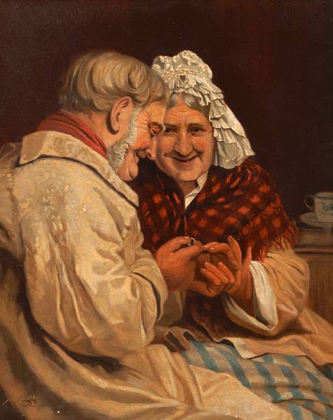 Unknown Artist - The Proposal, Late 19th Century